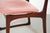 Danish Dining Chairs in Tanned Oak and Pink Upholstery attributed to Poul Hundevad, 1970s, Set of 6 For Sale - Image 13 of 15