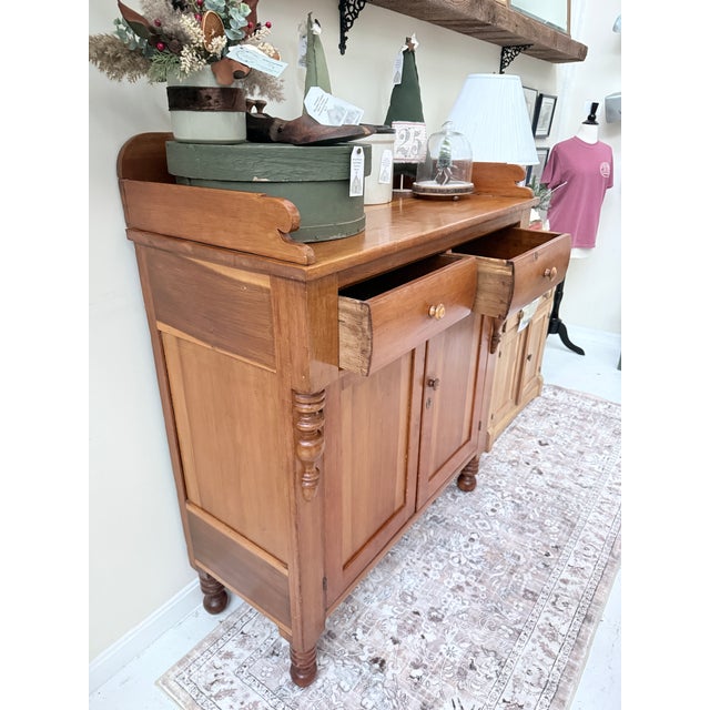 Chestnut Antique Pine Jelly Cabinet For Sale - Image 8 of 8