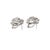 Elevate your elegance with our stunning Rose Flower Shape Diamond Earrings, crafted from luxurious 14k white gold. These...