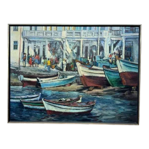 Tomiko Okamura "Greece Harbour"