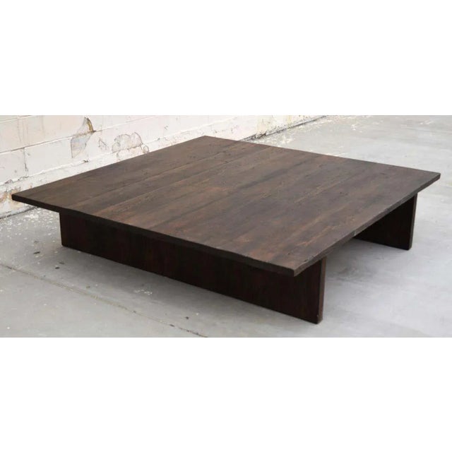 Wood Coffee Table Made from Reclaimed Pine by Petersen Antiques For Sale - Image 7 of 8