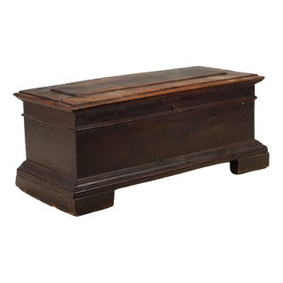 Small 18th Century Walnut Chest For Sale