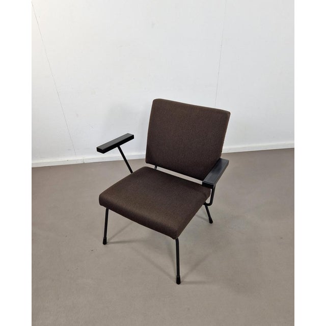 Textile 1401 Chair by Wim Rietveld for Gispen, 1960s For Sale - Image 7 of 14