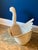 Mid 20th Century Large Vintage Wicker Goose Basket For Sale - Image 5 of 5