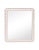 Contemporary Fleur Home Carnival Gras Rectangle Mirror in Pink Ground, 27x38 For Sale - Image 3 of 3