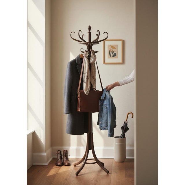 Parrot Coat Rack by Michael Thonet for Thonet, 1950s For Sale - Image 9 of 10