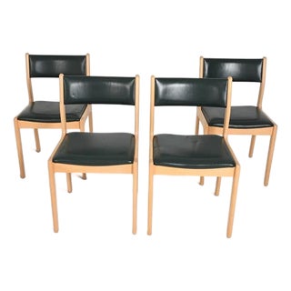 1970s Findahls Danish Beech Dining Chairs For Sale