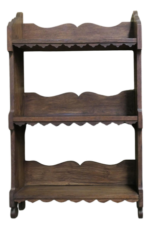 Arts and Crafts Open Front Wall Hanging Shelf, 1880s
