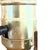 Vintage c.1950s Marigold Porcelain Ginger Jar Table Lamp With Raised Floral Relief For Sale In West Palm - Image 6 of 10