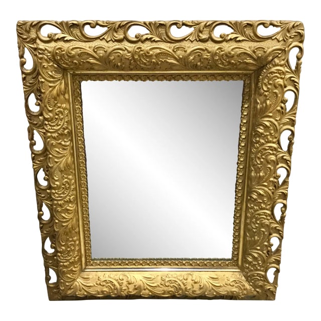 Antique French Gold Frame Mirror Chairish