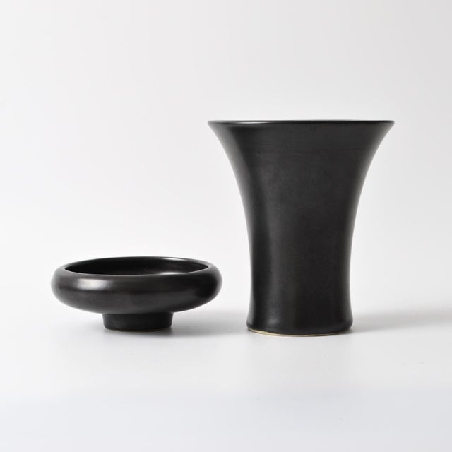 Studio Ceramic Vases by Jan Bontjes Van Beek, 1950s, Set of 4 For Sale - Image 4 of 14