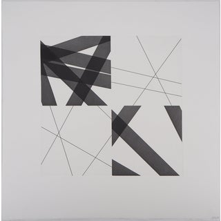 François Morellet, Geometric Abstraction, 2006, Original Engraving For Sale
