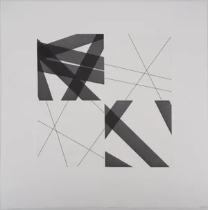 François Morellet, Geometric Abstraction, 2006, Original Engraving