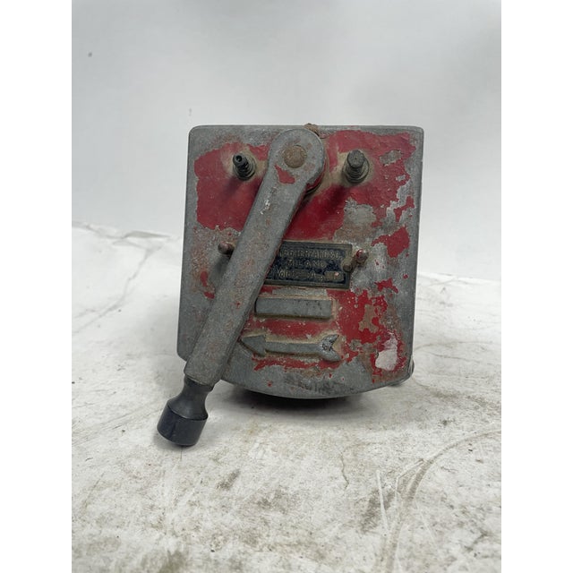 Antique Industrial Switch, Italy, 1920s For Sale - Image 11 of 12