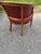 Lexington Visitors Style Chair in a Barrel Shape Back with Wood Accents and comes in a Durable Studded Leather .Maker is...