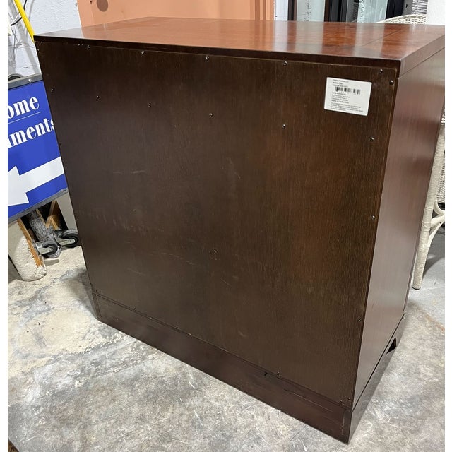 Art Deco Century Paragon Door Chest Art Deco Style Console Cabinet For Sale - Image 3 of 11