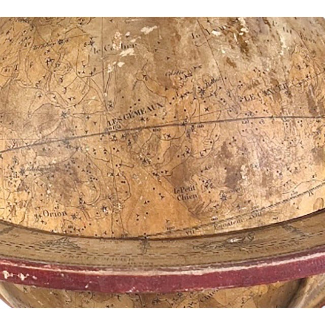 Early 19th Century Terrestrial Globe by Félix Delamarche, Also Known as Charles-François Delamarche For Sale - Image 10 of 17