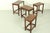 Italian Rosewood Nesting Tables with Copper Inlay, 1950s, Set of 4 For Sale - Image 12 of 12