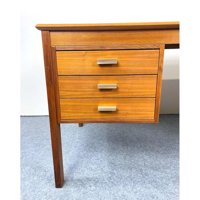 Swedish Rosewood Desk, 1970s For Sale - Image 6 of 8
