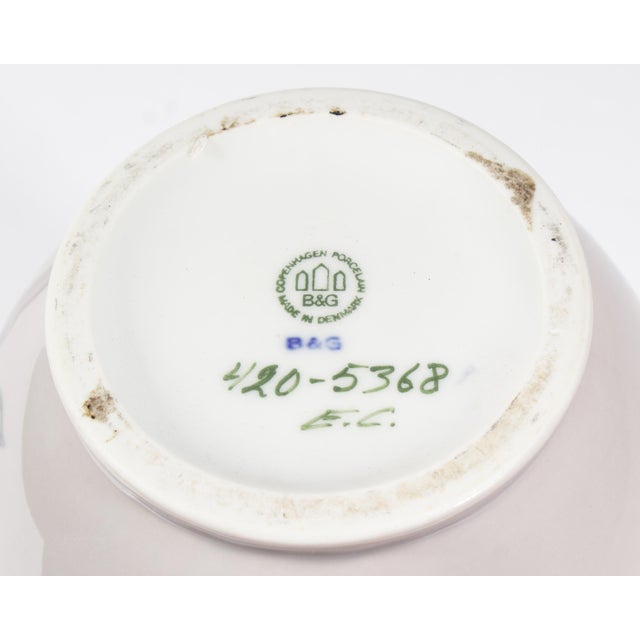 Bing and Grondahl Denmark Porcelain Vase With Dogwood Blossoms For Sale In Indianapolis - Image 6 of 6