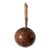 Antique Round Bottom Copper Pan For Sale