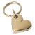 Carl Auböck Model #5600 'Heart' Solid Brass Keyring W/ Signature For Sale