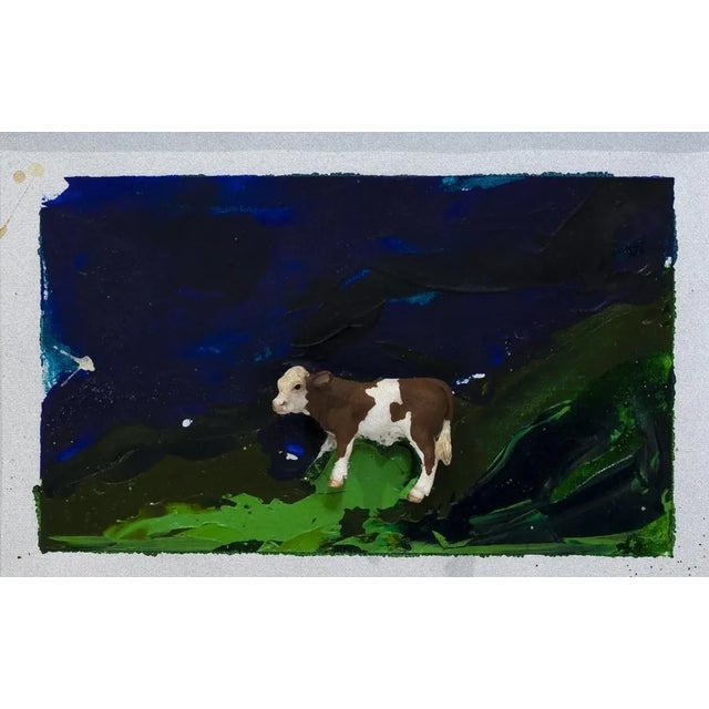 Untitled - Original Mixed Media by Mario Schifano - 1995 1995 For Sale - Image 4 of 4