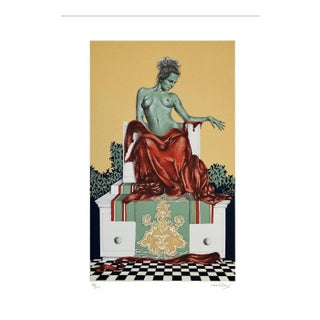 The Diva - Original Screen Print by Oscar Pelosi - 1980s 1980s For Sale