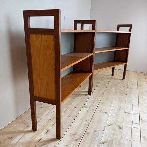 Bookcases in Teak, Sweden, 1960s, Set of 2 For Sale - Image 4 of 9