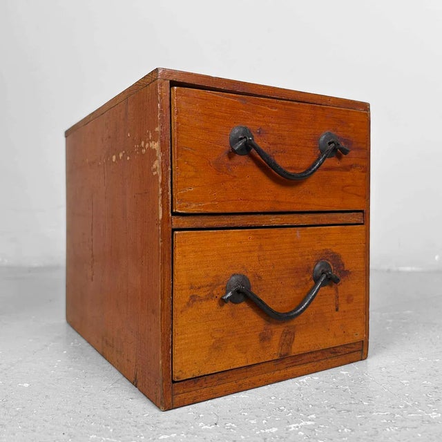 Small Showa Haribako Drawer Chest, Japan, 1930s For Sale - Image 6 of 11