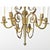 French 19th Century Gilt Bronze Chandelier For Sale - Image 12 of 16
