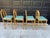 1980s 1980s Blonde Wood Splat Back Counter Stools, Pronto Chair - Set of 4, Attributed to Italian Postmodern Design / in Style of Hank Loewenstein "Padova" For Sale - Image 5 of 12