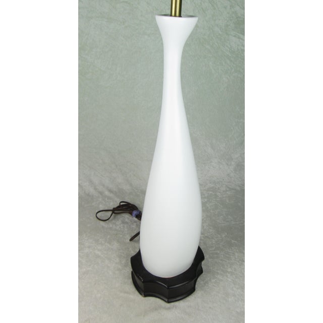 Mid 20th Century Antonia Campi Pottery Lamp s.c.i. Laveno Italy Portalampada Mid Century Modern For Sale - Image 15 of 15