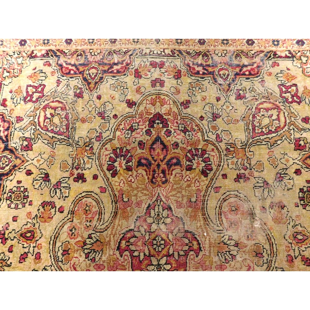 1920s Antique Persian Rug. 4'x 6'6" For Sale - Image 16 of 18