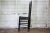 1930s 1930s Vintage Gothic Americana Oak LadderBack Accent Chair For Sale - Image 5 of 10