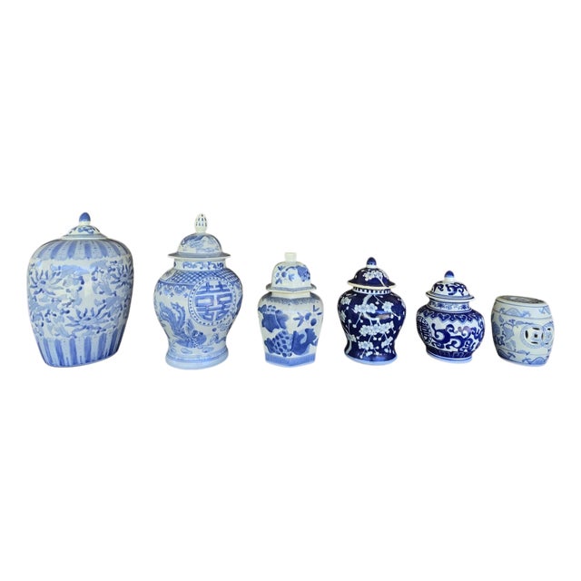 Ginger Jars (Set of 6) For Sale