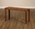 Henredon Artefacts Campaign Style Oak Console Table For Sale - Image 11 of 18