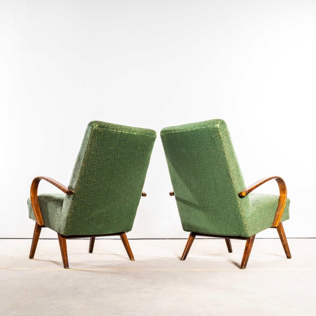 Vintage Lounge Chair by Jaroslav Šmídek, 1950s For Sale - Image 6 of 10