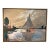 Vintage Sailboat Painting on Canvas. Absolute Charming Version of Monet Sailboat at Le Petit-Gennevilliers For Sale