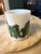 Glass Vintage Hazel Atlas "Flower Power" Milk Glass Coffee Mugs '60s - Mid-Century Retro - Set of 4 For Sale - Image 7 of 17