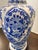 Chinoiserie Mid 20th Century Blue & White Chinoiserie Porcelain Table Lamp For Sale - Image 3 of 5