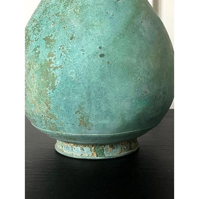 Korean Bronze Bottle Goryeo Dynasty For Sale - Image 14 of 17