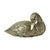 Silver-Plated Brass Duck Sculpture in the style of Mauro Manetti, 1970s For Sale - Image 11 of 11