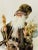 Traditional Vintage Velvet Santa Claus Christmas Holiday Decor For Sale - Image 3 of 5