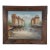 Late 20th Century French Cityscape Oil Painting, Framed For Sale