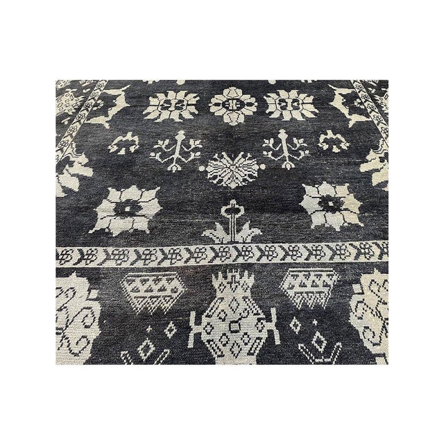 Textile 10x14 Turkish Oushak Area Rug - 111115 For Sale - Image 7 of 13