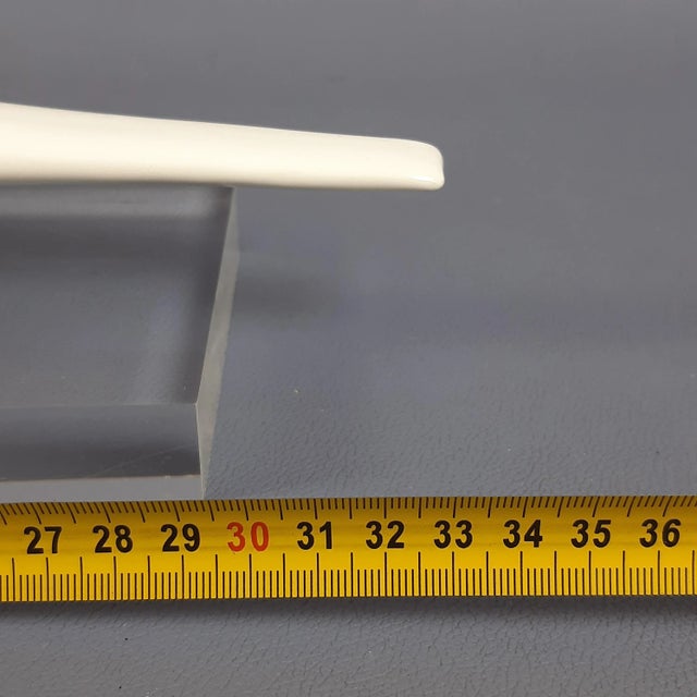 Seagull Ceramic Sculpture on Acrylic Glass Base by Sergio Valli, 1970s For Sale - Image 13 of 16