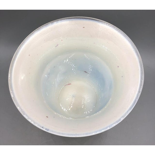 Green Studio Glass Poesie in Glas Vase from Erwin Eisch, 1991 For Sale - Image 8 of 15