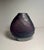 Vintage Murano Italy Dark Purple Hand Blown Faceted Art Glass Vase For Sale - Image 4 of 8