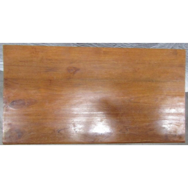 Antique Dutch Colonial Teak 9-Drawer Bombay Chest For Sale - Image 13 of 13